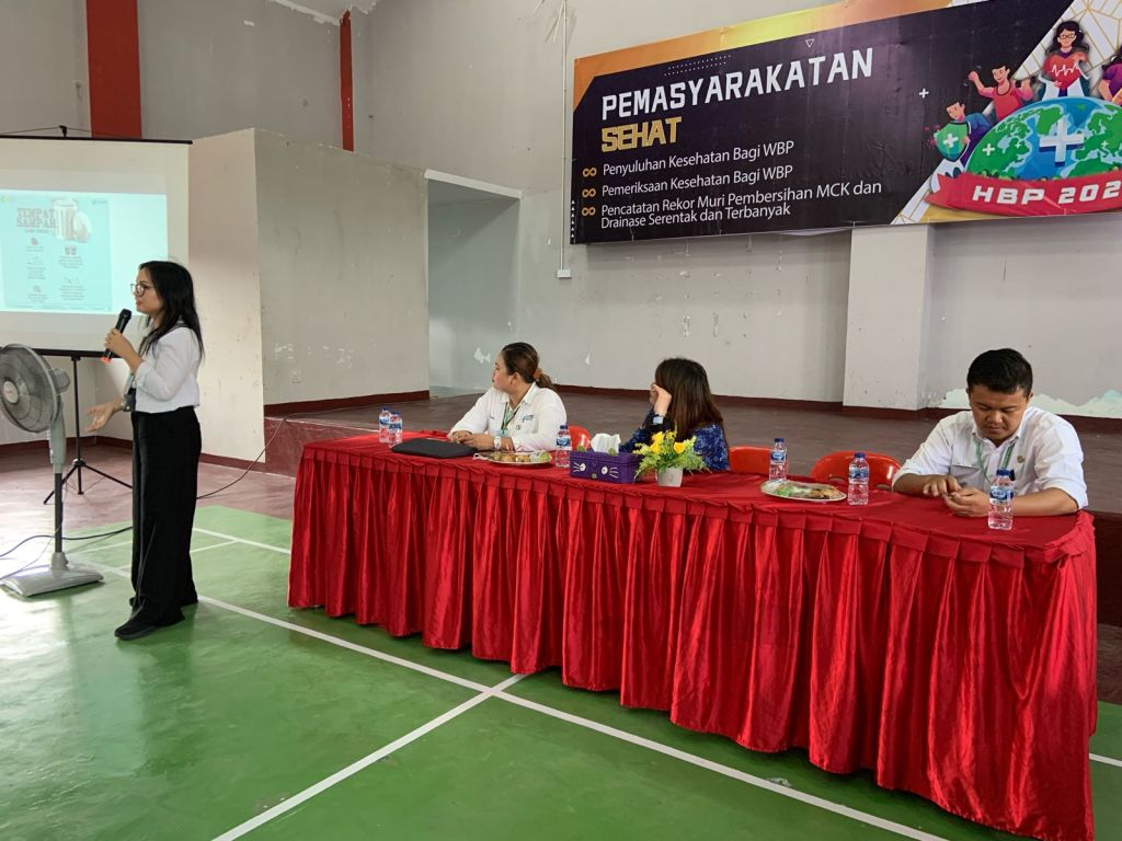 Lapas Batam Gelar Penyuluhan Kesehatan Kepada Warga&nbsp;Binaan