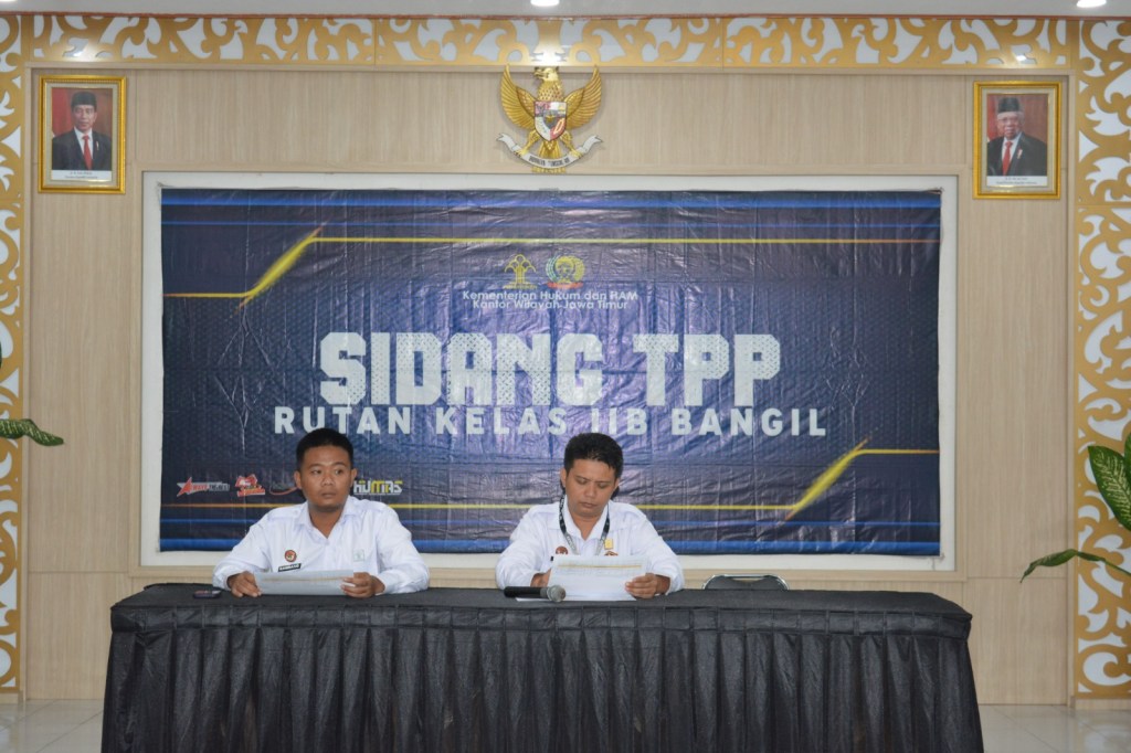 Pastikan Pembinaan Berjalan, Rutan Bangil Laksanakan Sidang TPP Periode&nbsp;April