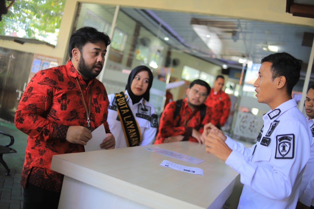 Tim Penilai Internal (TPI) Lakukan Pengecekan Segala Jenis Pelayanan dan Fasilitas di Rutan&nbsp;Bangil