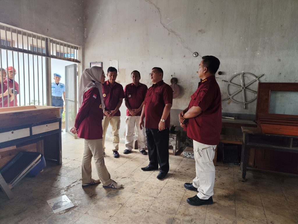 Sarana Prasarana Pembinaan Lapas Serang di Apresiasi Dari Staf Ahli Bidang&nbsp;Sosial