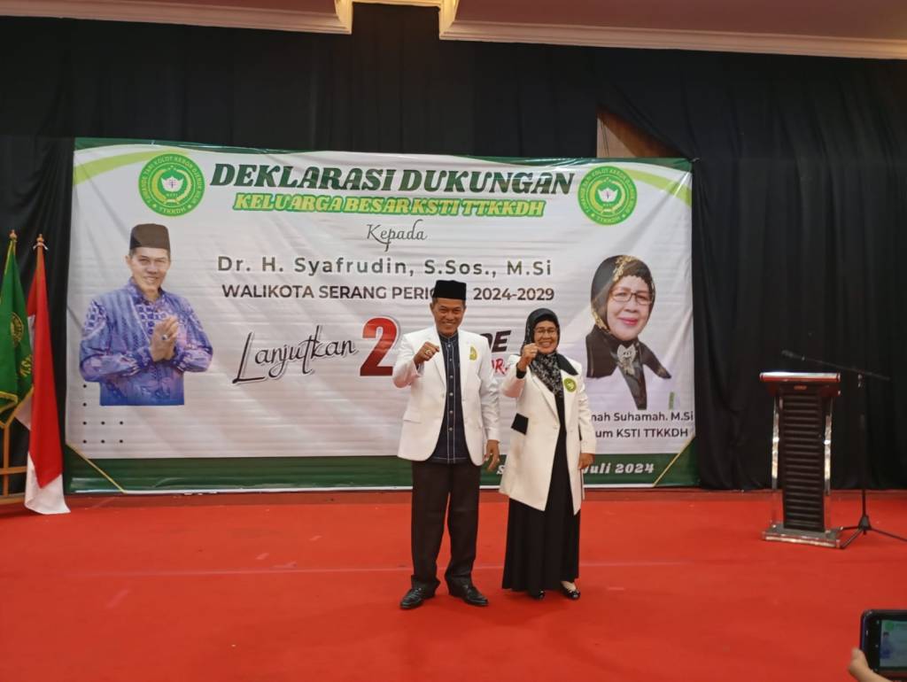 Deklarasikan Dukungan Kepada Syafrudin, KSTI TTKKDH Siap Berjuang Menangkan Dua Periode jadi Wali Kota&nbsp;Serang