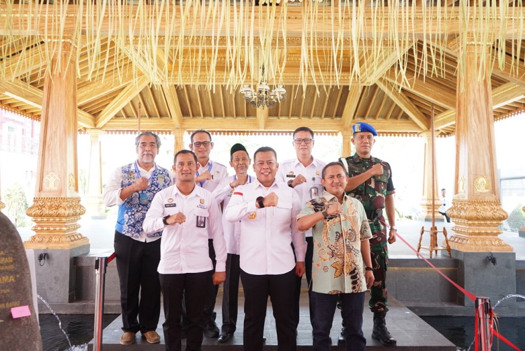 Lapas Cikarang Resmikan Pendopo Dwidasa Saka Wiratama, Jadi Sarana Komunikasi, Informasi, Dan Edukasi