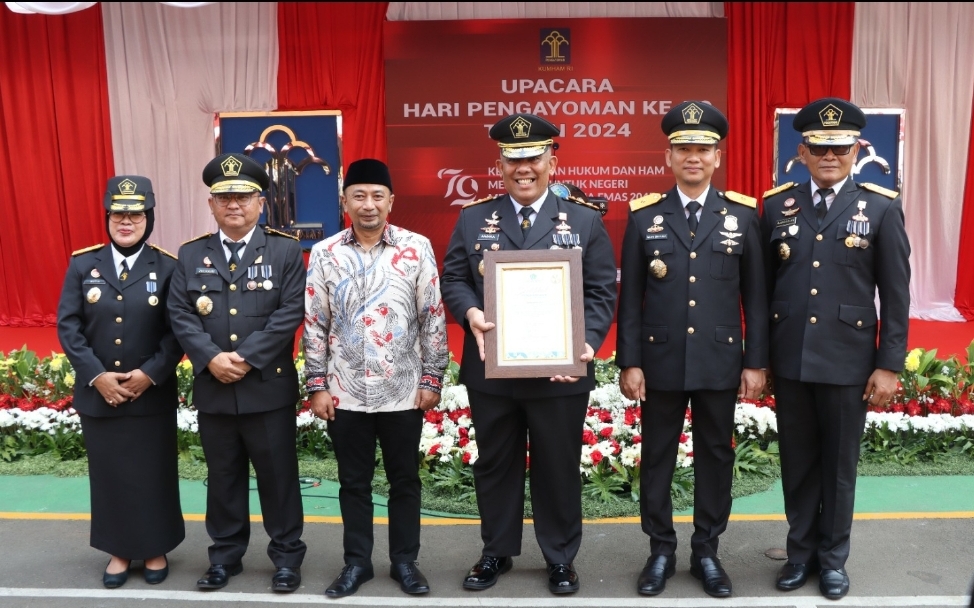 Kemenkumham DKI Jakarta Peringati Hari Pengayoman ke-79: “Wujud Sinergi Kemenkumham Menuju Indonesia Emas&nbsp;2045″