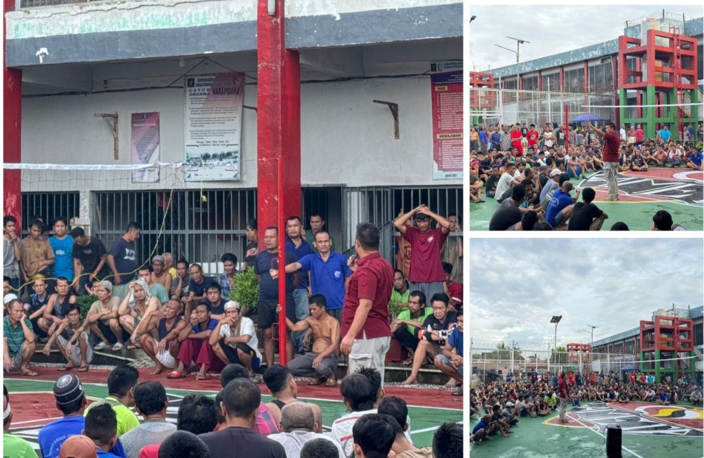 Lewat Sosialisasi, Begini Cara Lapas Kelas I Palembang Dalam Menjaga Keamanan dan&nbsp;Ketertiban