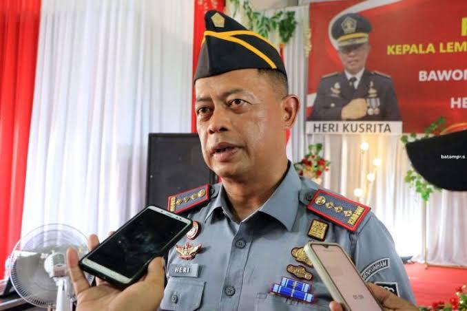 Ratusan Napi Lapas Batam Diusulkan Terima Remisi Hari Kemerdekaan RI&nbsp;ke-79