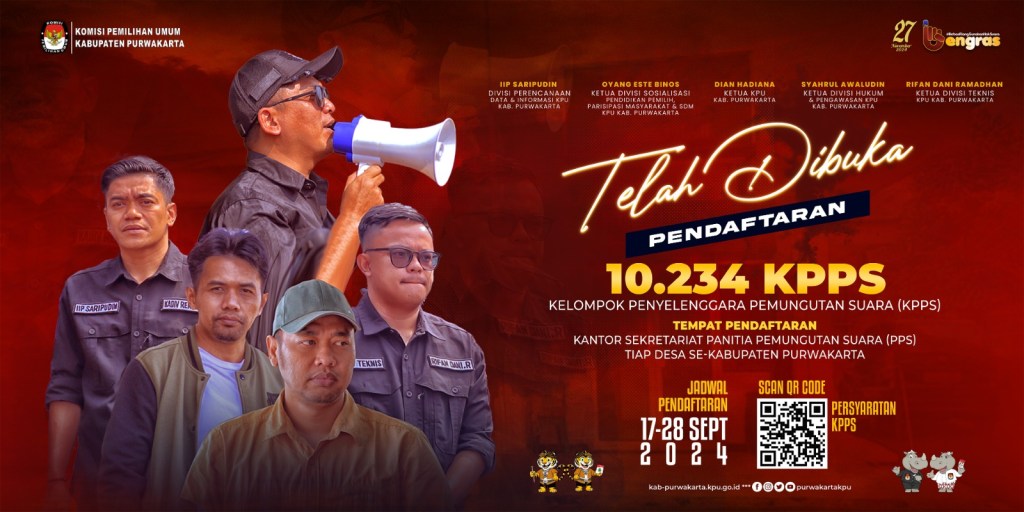KPU Purwakarta Rekrut Puluhan Ribu Anggota KPPS Untuk Pilkada Serentak Tahun&nbsp;2024