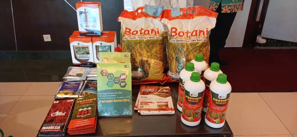 Media Expose Perumusan Teknologi Budidaya Padi Cerdas Iklim dan Penandatanganan Kerjasama Perum Bulog dengan PT BLST IPB Pertanian cerdas Iklim Komoditas&nbsp;Padi