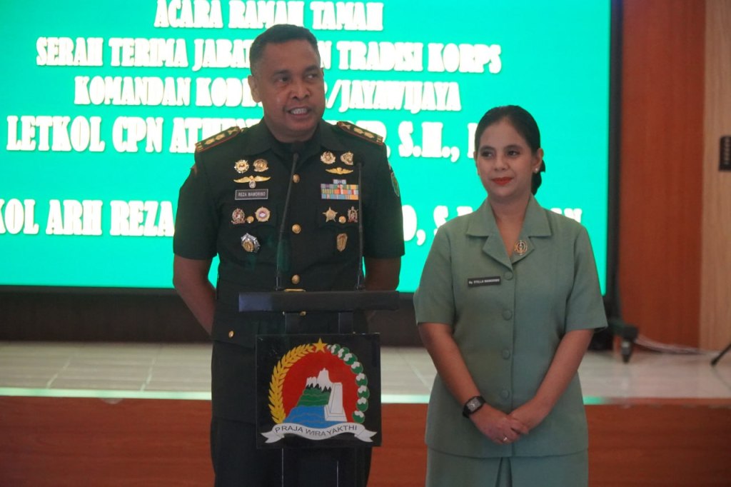 Dikenal Akrab dengan Masyarakat, Letkol Reza Kini Dandim&nbsp;1702/Jayawijaya